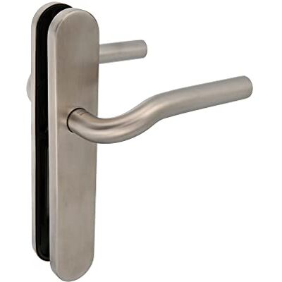 Amig Türgriff Edelstahl 18/8 Ideal für Schiebetüren Integrierte Edelstahl Rosette Passend für Türöffner & Türschließer Mehrfarbig, Edelstahl Amig Türgriff Edelstahl 18/8 Ideal für Schiebetüren Integrierte Edelstahl Rosette Passend für Türöffner & Türschließer Mehrfarbig, Edelstahl