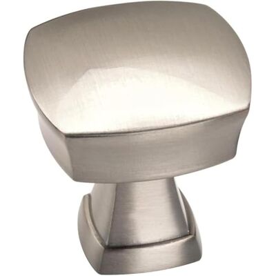 Amerock Schrankknauf, satiniertes Nickel, 32 mm Länge, Stature, 10 Stück Amerock Schrankknauf, satiniertes Nickel, 32 mm Länge, Stature, 10 Stück