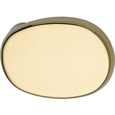 MARCHESI Türknopf gekröpft oval, 51 x 81 x 47, Edelstahl Messing poliert MARCHESI Türknopf gekröpft oval, 51 x 81 x 47, Edelstahl Messing poliert
