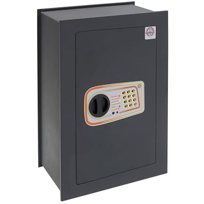 ARREGUI Logica D-DL/7 Wandtresor mit Zahlenschloss Tresor Wandmontage mit Elektronikschloss Doppelbolzen Verriegelung Einfache Montage Versteckter Tresor 52 x 36 x 22 cm ARREGUI Logica D-DL/7 Wandtresor mit Zahlenschloss Tresor Wandmontage mit Elektronikschloss Doppelbolzen Verriegelung Einfache Montage Versteckter Tresor 52 x 36 x 22 cm