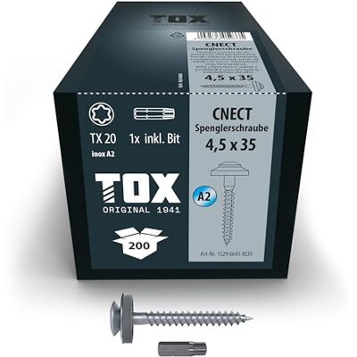 Tox CNECT 4,5 x 35 - Schrauben Tox CNECT 4,5 x 35 - Schrauben