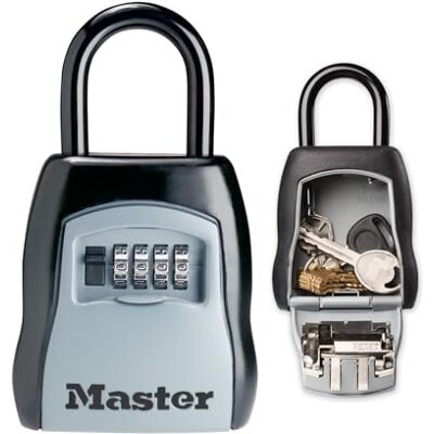 Master Lock Schlüsseltresor, mit Bügel, Aussen, 15.7 x 9 x 4 cm, Schlüsselsafe Master Lock Schlüsseltresor, mit Bügel, Aussen, 15.7 x 9 x 4 cm, Schlüsselsafe