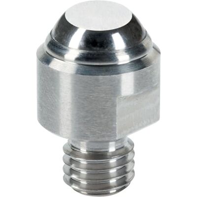 HALDER Pendelauflagen, mit selbsttätiger Rückstellung/mit Außengewinde, Kugel abgeflacht, Auflagefläche plan d1=20 mm / d2=M10 / Rostfreier Stahl 22731.0119 HALDER Pendelauflagen, mit selbsttätiger Rückstellung/mit Außengewinde, Kugel abgeflacht, Auflagefläche plan d1=20 mm / d2=M10 / Rostfreier Stahl 22731.0119