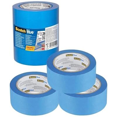 ScotchBlue Premium Malerabdeckband Multi-Surface, 48 mm x 41 m Scotch Klebeband für Malerarbeiten und Dekoration zum Streichen, Lackieren, Renovieren Abklebeband/Kreppband, 3 Stück 100% PEFC ScotchBlue Premium Malerabdeckband Multi-Surface, 48 mm x 41 m Scotch Klebeband für Malerarbeiten und Dekoration zum Streichen, Lackieren, Renovieren Abklebeband/Kreppband, 3 Stück 100% PEFC