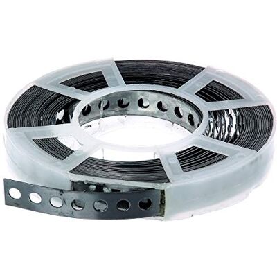 Alberts 361143 Lochband mit oder ohne Abrollkasette Edelstahl Breite 17 mm Länge 10 m Alberts 361143 Lochband mit oder ohne Abrollkasette Edelstahl Breite 17 mm Länge 10 m