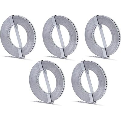 Alberts 848040 Lochband mit oder ohne Abrollkasette sendzimirverzinkt Breite 12 mm Länge 10 m 5er Set Alberts 848040 Lochband mit oder ohne Abrollkasette sendzimirverzinkt Breite 12 mm Länge 10 m 5er Set