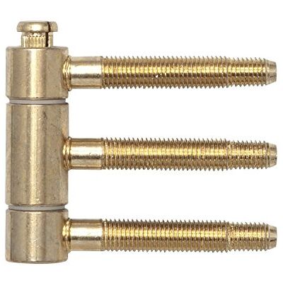SFS Steckband 3-tlg. f. gefälzte Holztüren, ø 18 mm, Höhe 61 mm, Stahl vermessingt SFS Steckband 3-tlg. f. gefälzte Holztüren, ø 18 mm, Höhe 61 mm, Stahl vermessingt