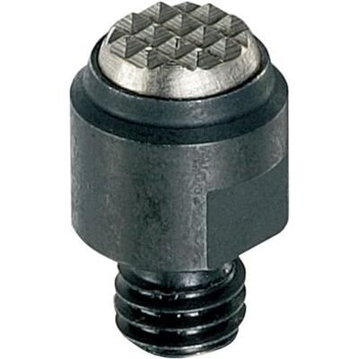 HALDER Pendelauflagen, mit Hartmetallkugel, geriffelt und selbsttätiger Rückstellung/mit Außengewinde, Kugel abgeflacht, Auflagefläche geriffelt d1=13 mm / d2=M8 / Vergütungsstahl 22731.0363 HALDER Pendelauflagen, mit Hartmetallkugel, geriffelt und selbsttätiger Rückstellung/mit Außengewinde, Kugel abgeflacht, Auflagefläche geriffelt d1=13 mm / d2=M8 / Vergütungsstahl 22731.0363
