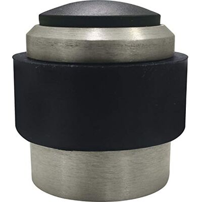 MARCHESI Boden- und Wandtürpuffer, Gummi schwarz ø 35 mm, Aluminium MARCHESI Boden- und Wandtürpuffer, Gummi schwarz ø 35 mm, Aluminium