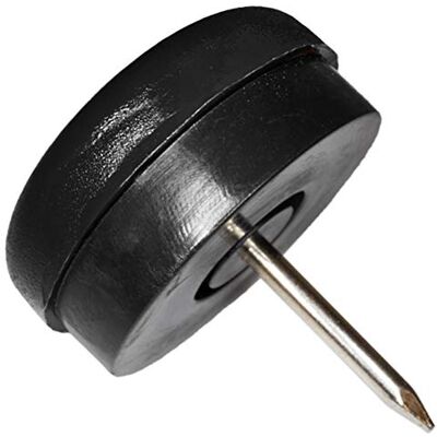 ADSAMM - Ø25mm Plastikgleiter - Schwarz - Möbelgleiter ADSAMM - Ø25mm Plastikgleiter - Schwarz - Möbelgleiter
