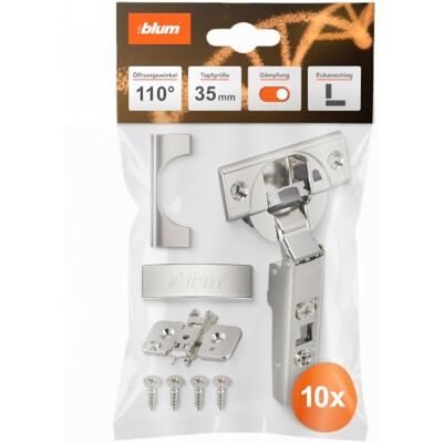 BLUM - clip top otion - Scharniere - 110° - Exzentrische Montageschilder - Blumotion Dämpfungstechnologie - Einfacher Clip-Mechanismus - Kontinuierliche Frontjustierung BLUM - clip top otion - Scharniere - 110° - Exzentrische Montageschilder - Blumotion Dämpfungstechnologie - Einfacher Clip-Mechanismus - Kontinuierliche Frontjustierung