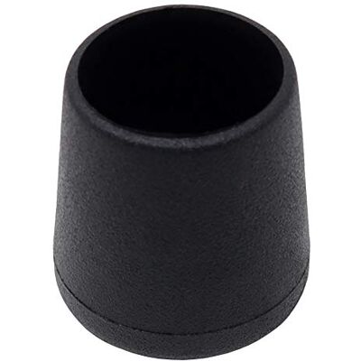 Adsamm ® / 32 x Stuhlbeinkappen/Schwarz/ø 21-23 mm/Rund/Schutzkappen für Stuhlbeine/Rohrkappen für runde Sesselfüße Adsamm ® / 32 x Stuhlbeinkappen/Schwarz/ø 21-23 mm/Rund/Schutzkappen für Stuhlbeine/Rohrkappen für runde Sesselfüße