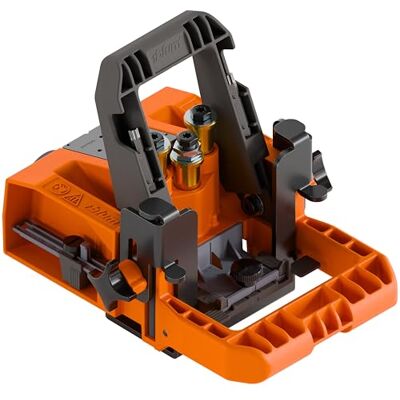 Blum ECODRILL Bohrlehre I Präzise Bohrhilfe für Topfscharniere I Topfband ø 35 mm I Handliche Senkrechtbohrung für Möbeltüren I Mobiler Bohrständer geeignet für CLIP top otion Scharnier Blum ECODRILL Bohrlehre I Präzise Bohrhilfe für Topfscharniere I Topfband ø 35 mm I Handliche Senkrechtbohrung für Möbeltüren I Mobiler Bohrständer geeignet für CLIP top otion Scharnier