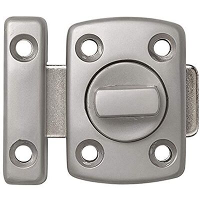 Abus DRD30 N B 59665 Türriegel, vernickelt, matt, 30 mm, Silberfarben Abus DRD30 N B 59665 Türriegel, vernickelt, matt, 30 mm, Silberfarben