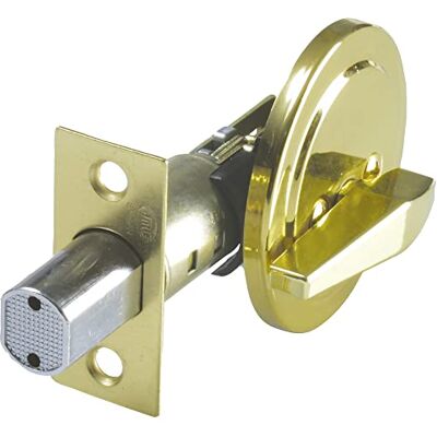 Amig Rosettenschloss mit Innenkondena Mod. 1750 Ø 65 mm maximale Türstärke: 45 mm Sicherheitsstift gegen Sägen Stahl messinglackiert Amig Rosettenschloss mit Innenkondena Mod. 1750 Ø 65 mm maximale Türstärke: 45 mm Sicherheitsstift gegen Sägen Stahl messinglackiert