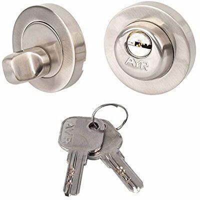 AYR CLOSE 103-50 cm Türschloss, Knaufschloss, Nickel, Türgriff, CLOSE Serie AYR CLOSE 103-50 cm Türschloss, Knaufschloss, Nickel, Türgriff, CLOSE Serie