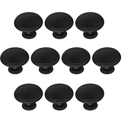 Franklin Brass P35597Z-FB-B Schrankknauf, 10 Stück, matt schwarz Franklin Brass P35597Z-FB-B Schrankknauf, 10 Stück, matt schwarz