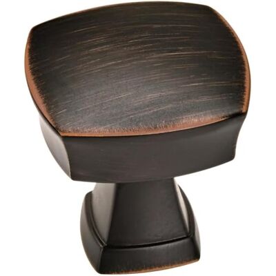 Amerock Schrankknauf, geölte Bronze, 32 mm Länge, 10 Stück, Schubladenknauf, Schrankbeschläge Amerock Schrankknauf, geölte Bronze, 32 mm Länge, 10 Stück, Schubladenknauf, Schrankbeschläge