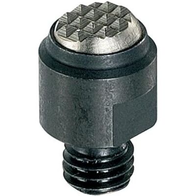 HALDER Pendelauflagen, mit Hartmetallkugel, geriffelt/mit Außengewinde, Kugel abgeflacht, Auflagefläche geriffelt d1=13 mm / d2=M6 / Vergütungsstahl 22730.0362 HALDER Pendelauflagen, mit Hartmetallkugel, geriffelt/mit Außengewinde, Kugel abgeflacht, Auflagefläche geriffelt d1=13 mm / d2=M6 / Vergütungsstahl 22730.0362