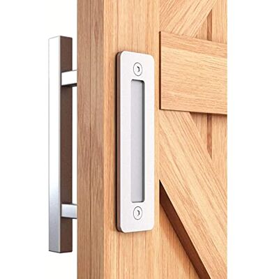 EaseLife 30,5 cm Edelstahl-Schiebetürgriffe und -griffe, doppelseitiges Hardware-Set, strapazierfähig, gebürstete Oberfläche, rostfrei, korrosionsbeständig, einfache Installation EaseLife 30,5 cm Edelstahl-Schiebetürgriffe und -griffe, doppelseitiges Hardware-Set, strapazierfähig, gebürstete Oberfläche, rostfrei, korrosionsbeständig, einfache Installation