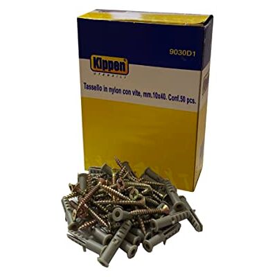 KIPPEN - 9030D1 - 10x40 mm - Nylon Pack50 - Anchors KIPPEN - 9030D1 - 10x40 mm - Nylon Pack50 - Anchors