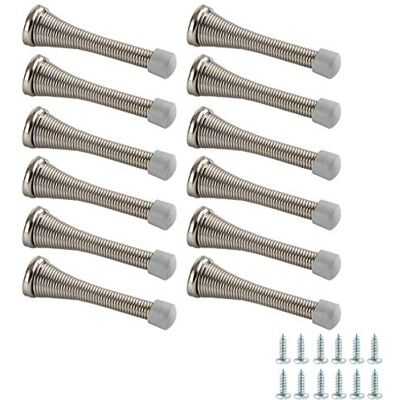 Amazon Feder-Türstopper, 12er-Pack, Nickel gebürstet Amazon Feder-Türstopper, 12er-Pack, Nickel gebürstet