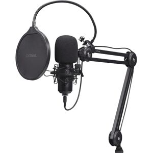GXTrust 270 Emita II+ Mikrofon mit Arm, Windfilter und Popfilter, USB Mikrofon mit Nierencharakteristik, 192 kHz/24 Bit für PC, PS4 und PS5, Streaming Studio, Podcast, Gaming, Schwarz GXTrust 270 Emita II+ Mikrofon mit Arm, Windfilter und Popfilter, USB Mikrofon mit Nierencharakteristik, 192 kHz/24 Bit für PC, PS4 und PS5, Streaming Studio, Podcast, Gaming, Schwarz