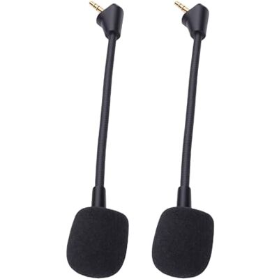 Jelquix Ersatzmikrofon für Gaming-Headset, Mikrofon mit Geräuschunterdrückung, Vergoldetes 3,5-mm-Stecker-Audiogerät für PC-Gaming und Streaming Jelquix Ersatzmikrofon für Gaming-Headset, Mikrofon mit Geräuschunterdrückung, Vergoldetes 3,5-mm-Stecker-Audiogerät für PC-Gaming und Streaming