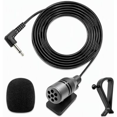 NOWEISU Auto-Mikrofon, 3,5 mm, Mikrofon, Autoradio, mit Aufkleber, Clip Externes Mikrofon für Autoradio für Recording Interview Video Conference Voice Diktiergerät Phone, Kabel 3 m NOWEISU Auto-Mikrofon, 3,5 mm, Mikrofon, Autoradio, mit Aufkleber, Clip Externes Mikrofon für Autoradio für Recording Interview Video Conference Voice Diktiergerät Phone, Kabel 3 m