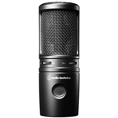 Audio-Technica AT2020USB-X USB-Kondensatormikrofon mit Nierencharakteristik Schwarz Audio-Technica AT2020USB-X USB-Kondensatormikrofon mit Nierencharakteristik Schwarz