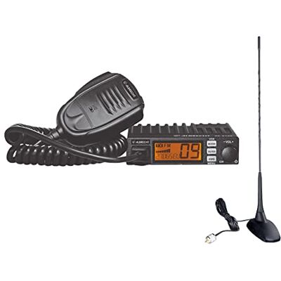Albrecht AE6120 VOX Mini-CB Funkgerät, Mikrofon mit Up/Down und RJ-45 Westernstecker+CB-Magnetantenne CBM-516, Komplettset 12620.S1, Funkgerät mit VOX-Funktion Albrecht AE6120 VOX Mini-CB Funkgerät, Mikrofon mit Up/Down und RJ-45 Westernstecker+CB-Magnetantenne CBM-516, Komplettset 12620.S1, Funkgerät mit VOX-Funktion