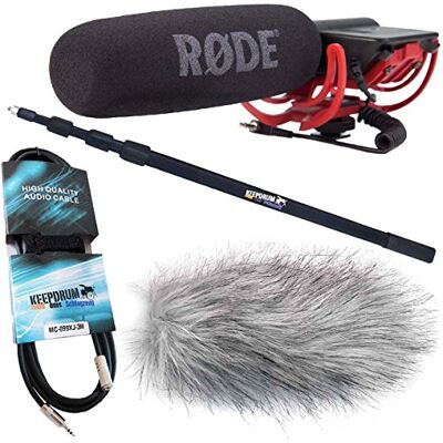 keepdrum Rode Videomic Rycote Bundle Basic + Tonangel 3m+ Windschutz WH + 3m Miniklinke keepdrum Rode Videomic Rycote Bundle Basic + Tonangel 3m+ Windschutz WH + 3m Miniklinke