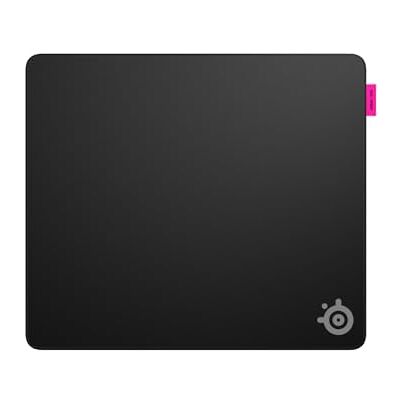SteelSeries QcK L Performance Speed Gaming-Mauspad – Extradichte für sanftes Gleiten – Flache, abgesteppte Säume – rutschfeste Neopren-Gummibasis – 490 x 420 mm – FPS, MOBA, RTS, MMO SteelSeries QcK L Performance Speed Gaming-Mauspad – Extradichte für sanftes Gleiten – Flache, abgesteppte Säume – rutschfeste Neopren-Gummibasis – 490 x 420 mm – FPS, MOBA, RTS, MMO