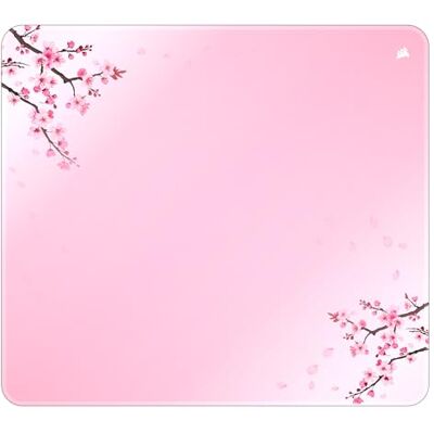 Corsair MM300 Cherry Blossom Groß Anti-Fray-Stoff-Gaming-Mauspad – Rosa Corsair MM300 Cherry Blossom Groß Anti-Fray-Stoff-Gaming-Mauspad – Rosa
