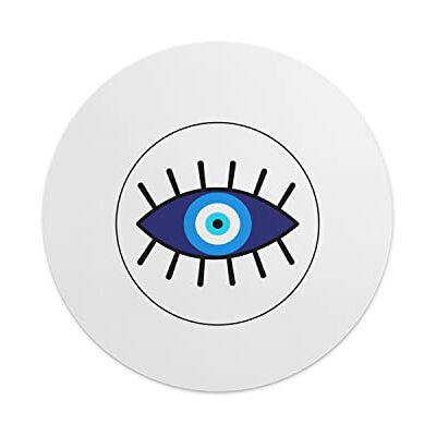 Questo Casa , Runden Digital Bedruckt Mauspad, rutschfeste Unterseite, für Büro und Zuhause, Durchmesser: 22 cm Questo Casa , Runden Digital Bedruckt Mauspad, rutschfeste Unterseite, für Büro und Zuhause, Durchmesser: 22 cm