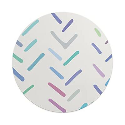 Questo Casa , Runden Digital Bedruckt Mauspad, rutschfeste Unterseite, für Büro und Zuhause, Durchmesser: 22 cm Questo Casa , Runden Digital Bedruckt Mauspad, rutschfeste Unterseite, für Büro und Zuhause, Durchmesser: 22 cm