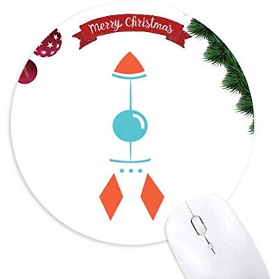 Monster Cable Universum Alien Monster Rocket Round Rubber Maus Pad Weihnachtsbaum Mat Monster Cable Universum Alien Monster Rocket Round Rubber Maus Pad Weihnachtsbaum Mat