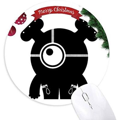 Monster Cable Universum Alien Monster Alien Round Rubber Maus Pad Weihnachtsbaum Mat Monster Cable Universum Alien Monster Alien Round Rubber Maus Pad Weihnachtsbaum Mat