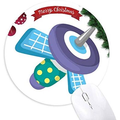 Monster Cable Alien Monster Satellite Round Rubber Maus Pad Weihnachtsbaum Mat Monster Cable Alien Monster Satellite Round Rubber Maus Pad Weihnachtsbaum Mat
