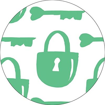 Bonateks , Runden Digital Bedruckt Mauspad, rutschfeste Unterseite, für Büro und Zuhause, Durchmesser: 22 cm Bonateks , Runden Digital Bedruckt Mauspad, rutschfeste Unterseite, für Büro und Zuhause, Durchmesser: 22 cm