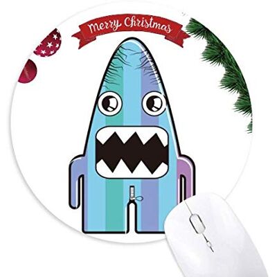 Monster Cable Universum Alien Monster Blue Monster Round Rubber Maus Pad Weihnachtsbaum Mat Monster Cable Universum Alien Monster Blue Monster Round Rubber Maus Pad Weihnachtsbaum Mat