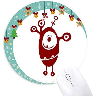 Monster Cable Alien Monster Kreatur Cyclops Maus Pad Jingling Bell Round Rubber Mat Monster Cable Alien Monster Kreatur Cyclops Maus Pad Jingling Bell Round Rubber Mat