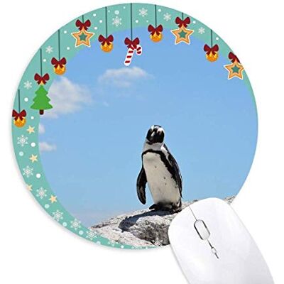 Pinguin Ocean Antarktis Science Nature Picture Mouse Pad Jingling Bell Round Rubber Mat Pinguin Ocean Antarktis Science Nature Picture Mouse Pad Jingling Bell Round Rubber Mat
