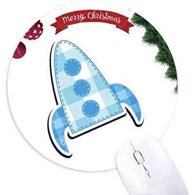 Monster Cable Universum Alien Monster Spacecraft Rund Gummi Maus Pad Weihnachtsbaum Mat Monster Cable Universum Alien Monster Spacecraft Rund Gummi Maus Pad Weihnachtsbaum Mat