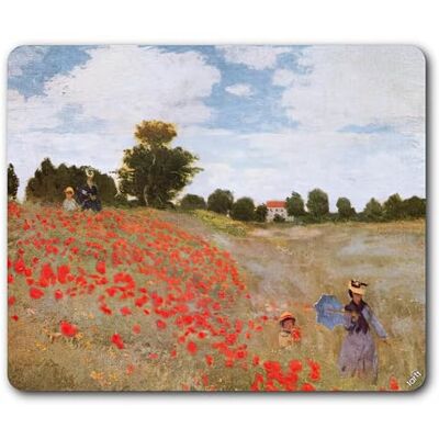 1art1 Claude Monet Mohnblumen, 1873 Mauspad 23x19 cm 1art1 Claude Monet Mohnblumen, 1873 Mauspad 23x19 cm