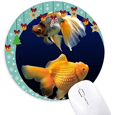 Ocean Fish Science Nature Picture Mouse Pad Jingling Bell Round Rubber Mat Ocean Fish Science Nature Picture Mouse Pad Jingling Bell Round Rubber Mat