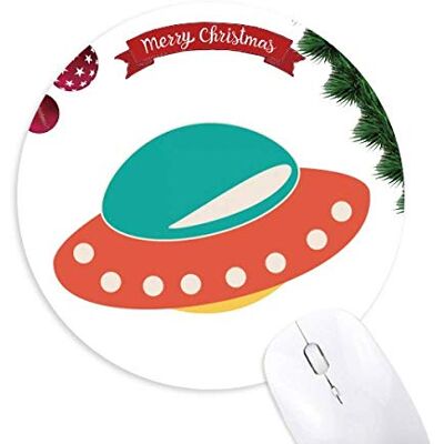 Monster Cable Universum Alien Monster UFO Round Rubber Maus Pad Weihnachtsbaum Mat Monster Cable Universum Alien Monster UFO Round Rubber Maus Pad Weihnachtsbaum Mat