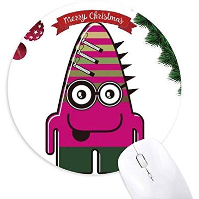 Monster Cable Universum Alien Monster Pink Monster Round Rubber Maus Pad Weihnachtsbaum Mat Monster Cable Universum Alien Monster Pink Monster Round Rubber Maus Pad Weihnachtsbaum Mat