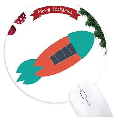 Monster Cable Universum Alien Monster Rocket Round Rubber Maus Pad Weihnachtsbaum Mat Monster Cable Universum Alien Monster Rocket Round Rubber Maus Pad Weihnachtsbaum Mat