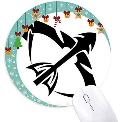 Sternbild Sagittarius Zodiac sign Mouse Pad Jingling Bell Round Rubber Mat Sternbild Sagittarius Zodiac sign Mouse Pad Jingling Bell Round Rubber Mat